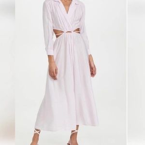 Young broke and fabulous maxi dress